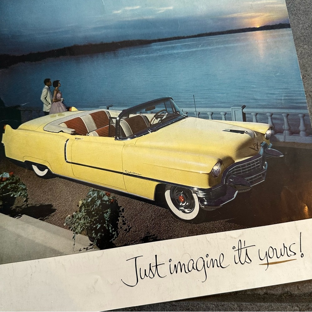 Vintage 1955 Cadillac Brochure